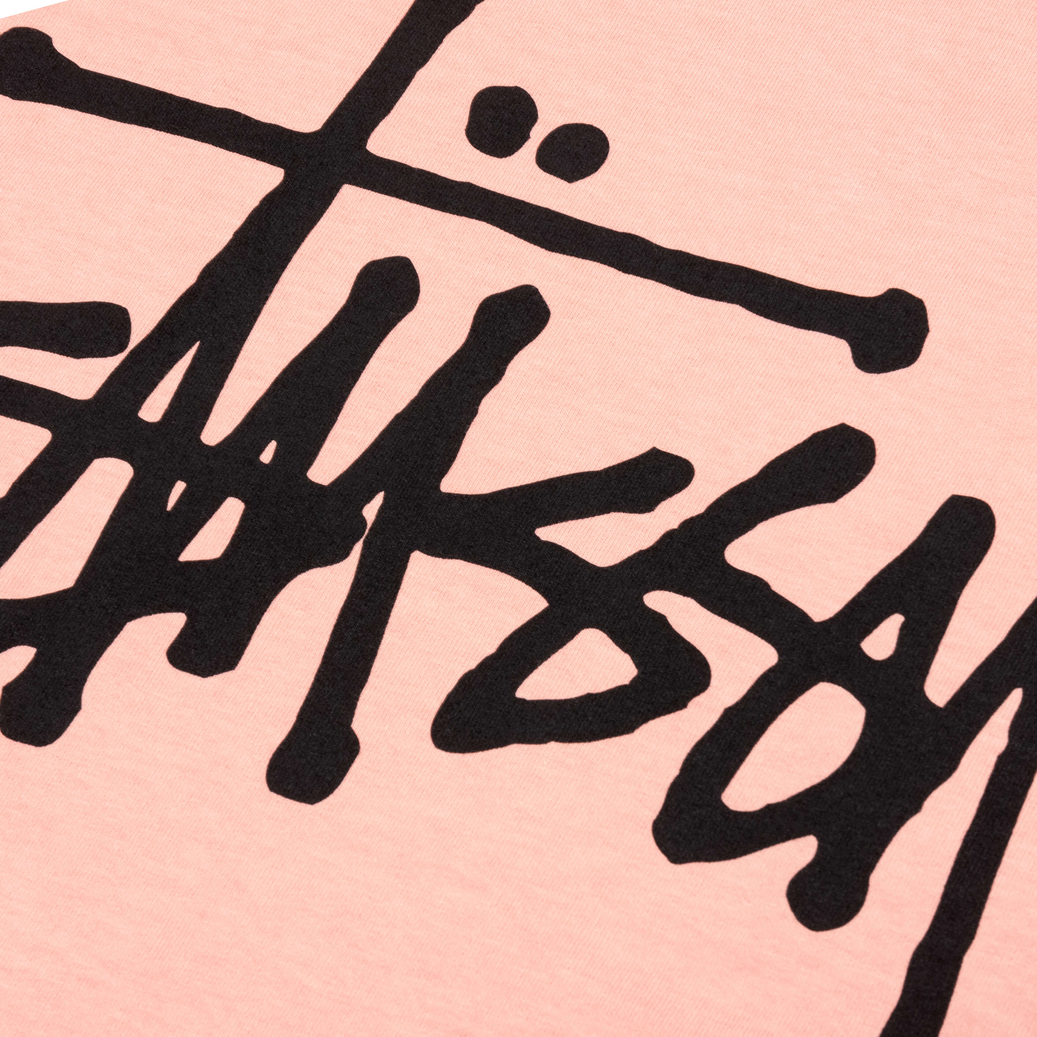 Basic Stussy Pig Dyed Tee Coral