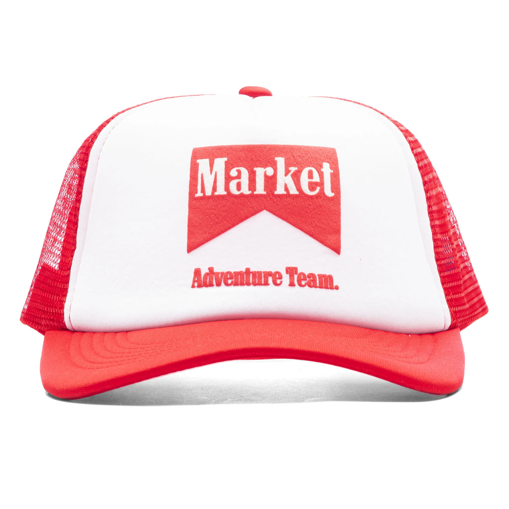 Adventure Team Trucker Hat Red