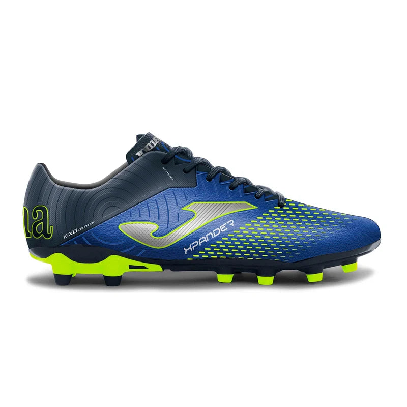 Joma Xpander 2304 FG Firm Ground Soccer Cleats Royal Green