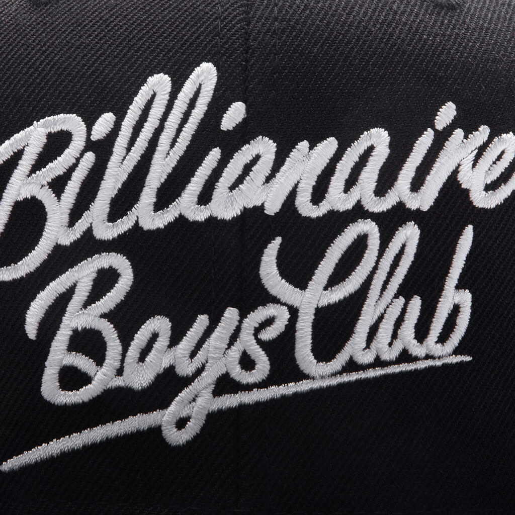 Script Snapback Black