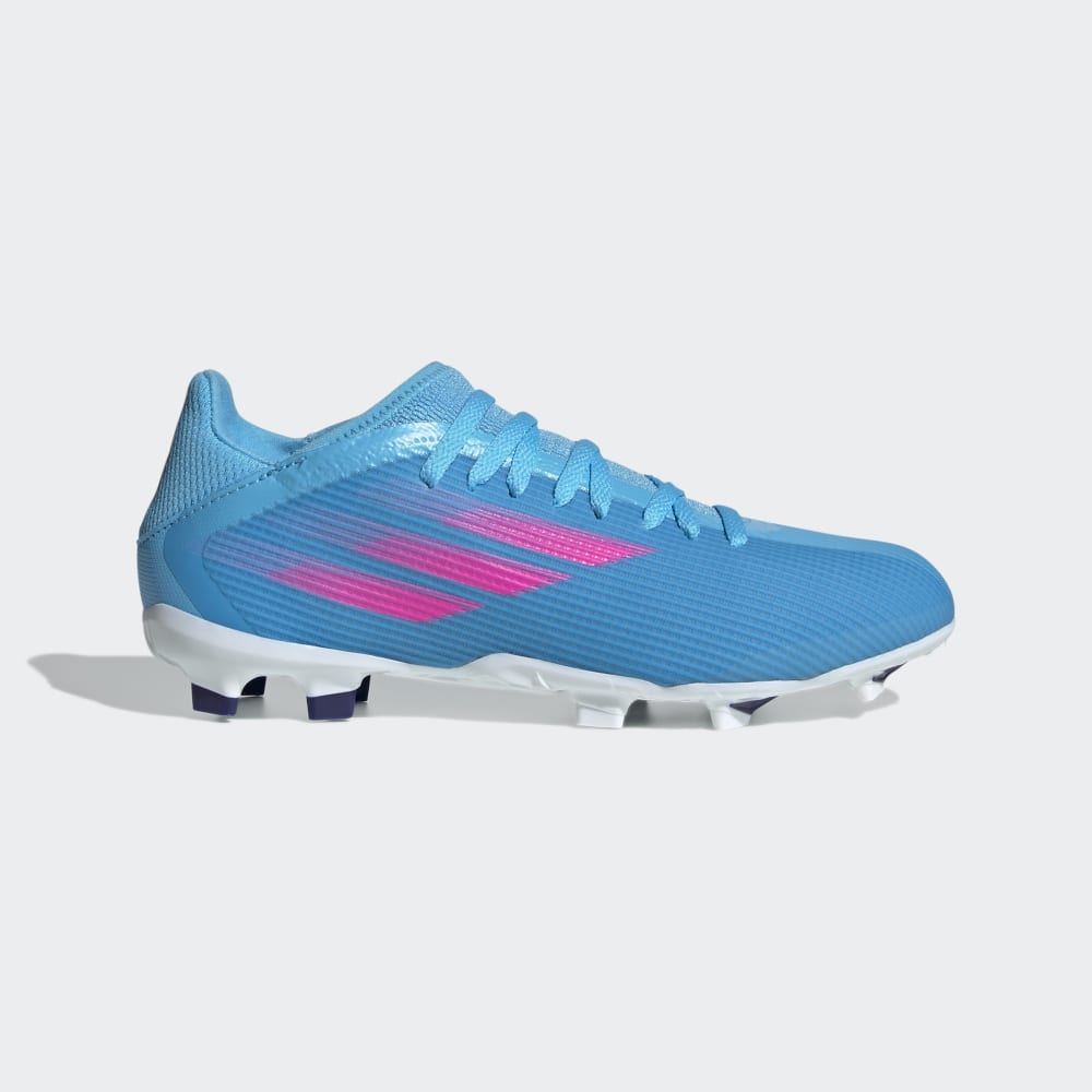 adidas Kids X Speedflow 3 FG J Firm Ground Boots Sky Rush Pink