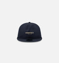 Navy Fear of God Essentials Retro Crown 9FIFTY Strapback Mens Cap Navy