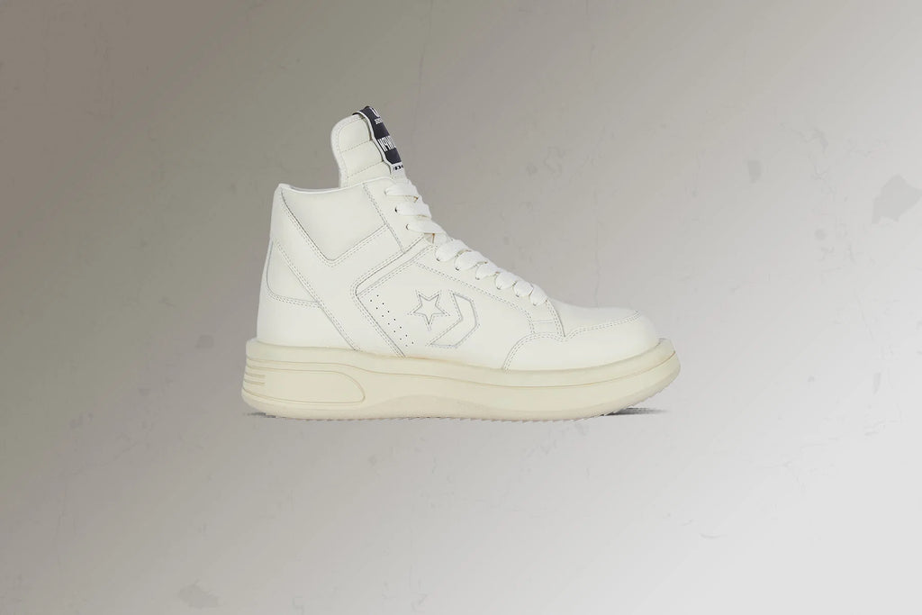Converse x Rick Owens DRKSHDW TURBOWPN White