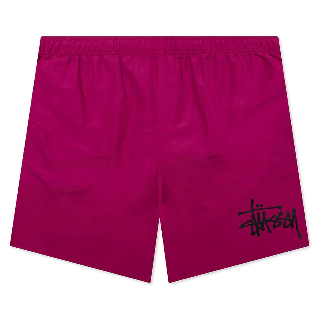 Big Basic Water Short Magenta
