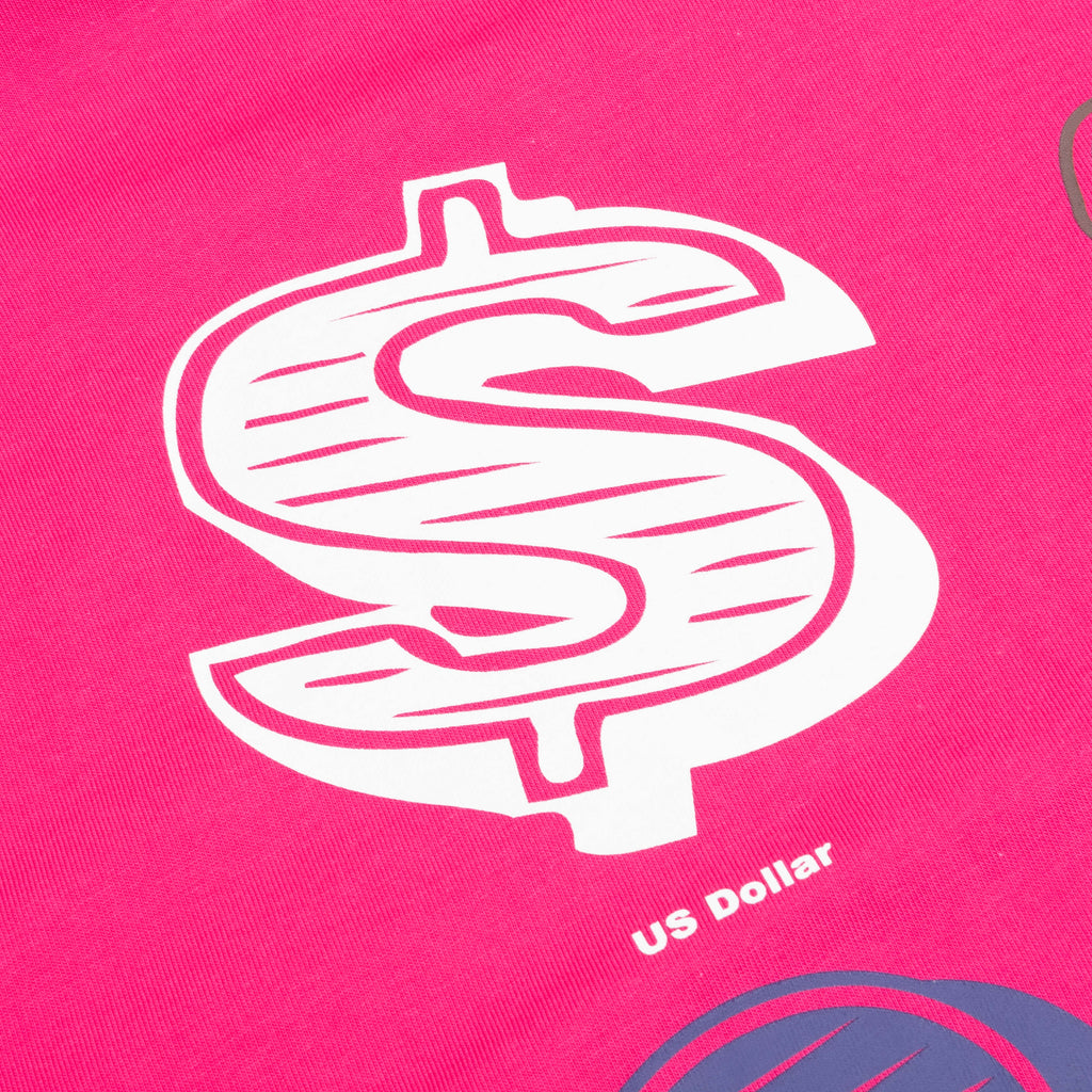 Cash Rules S S Tee Beetroot Purple