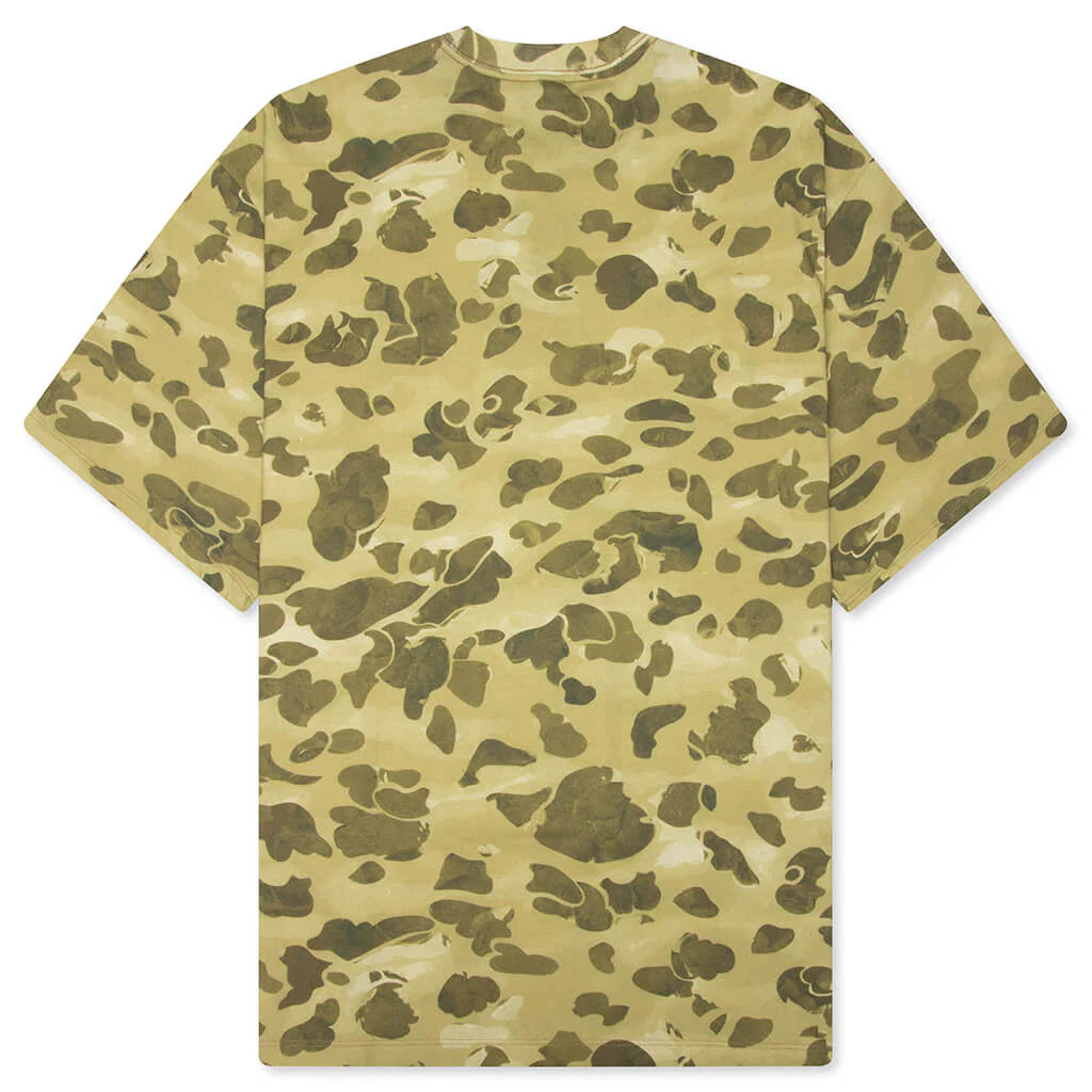 TNF Essential Simple Dome Oversized Tee Cedar Heritage Print
