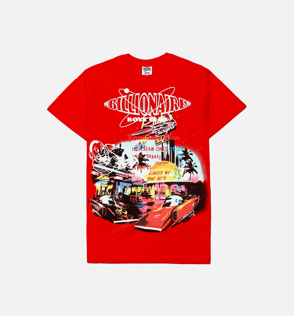 BB Shakes Short Sleeve Tee Mens T shirt Red