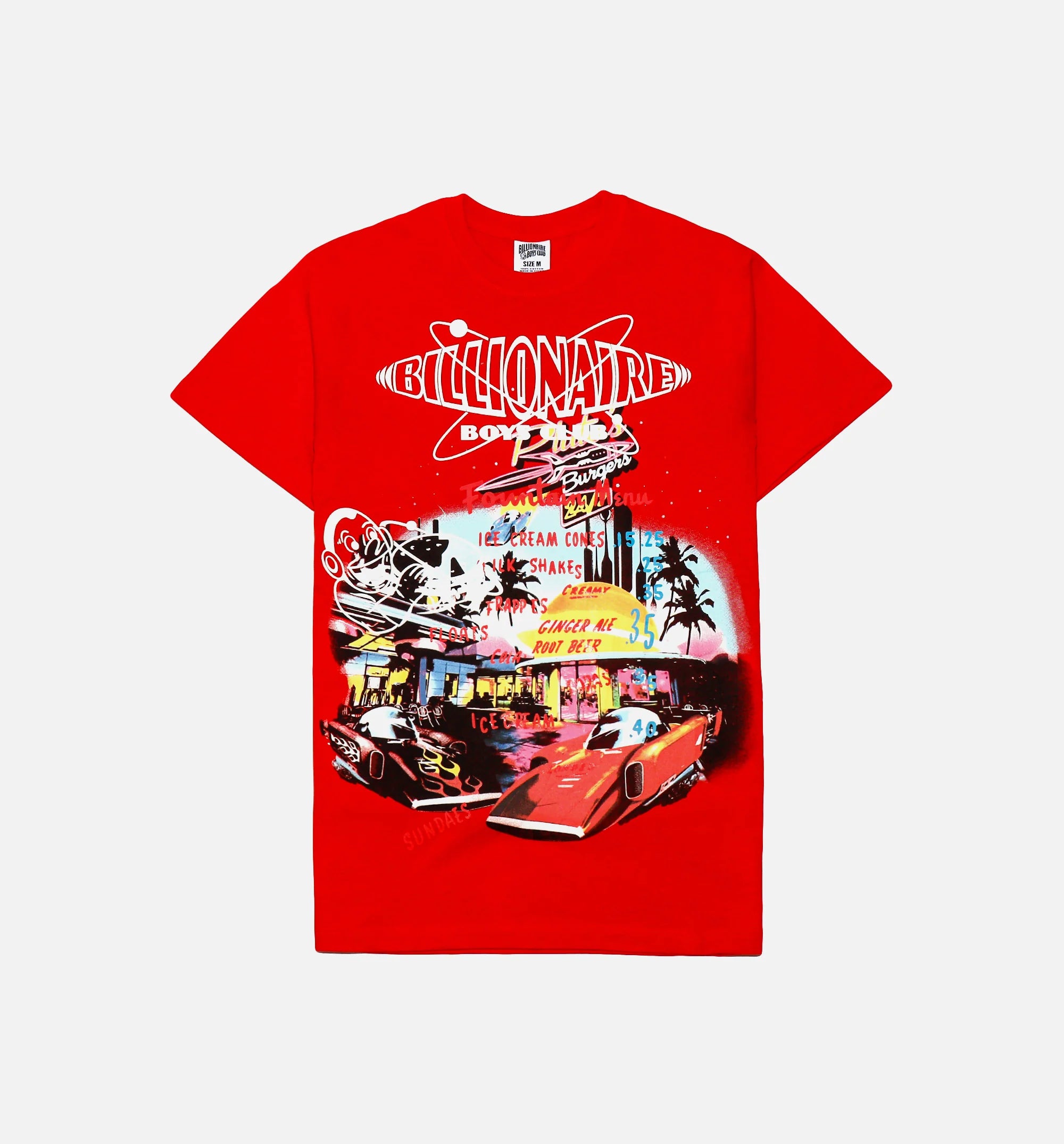 BB Shakes Short Sleeve Tee Mens T shirt Red