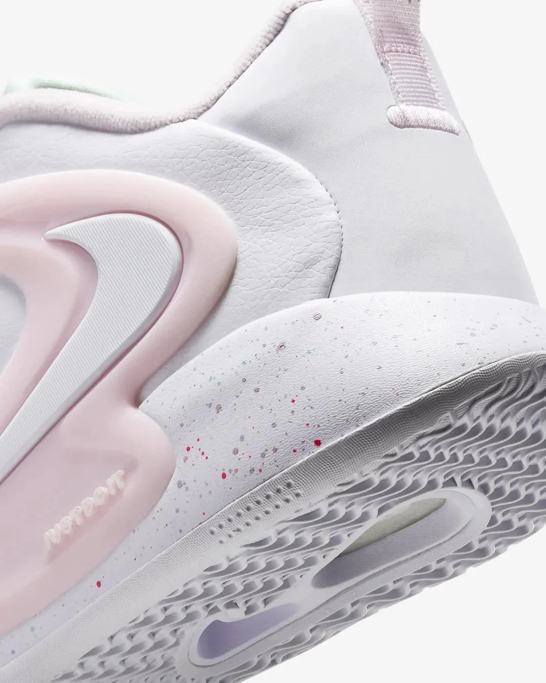Tênis Nike React HyperSet 2 Vôlei Rosa Branco