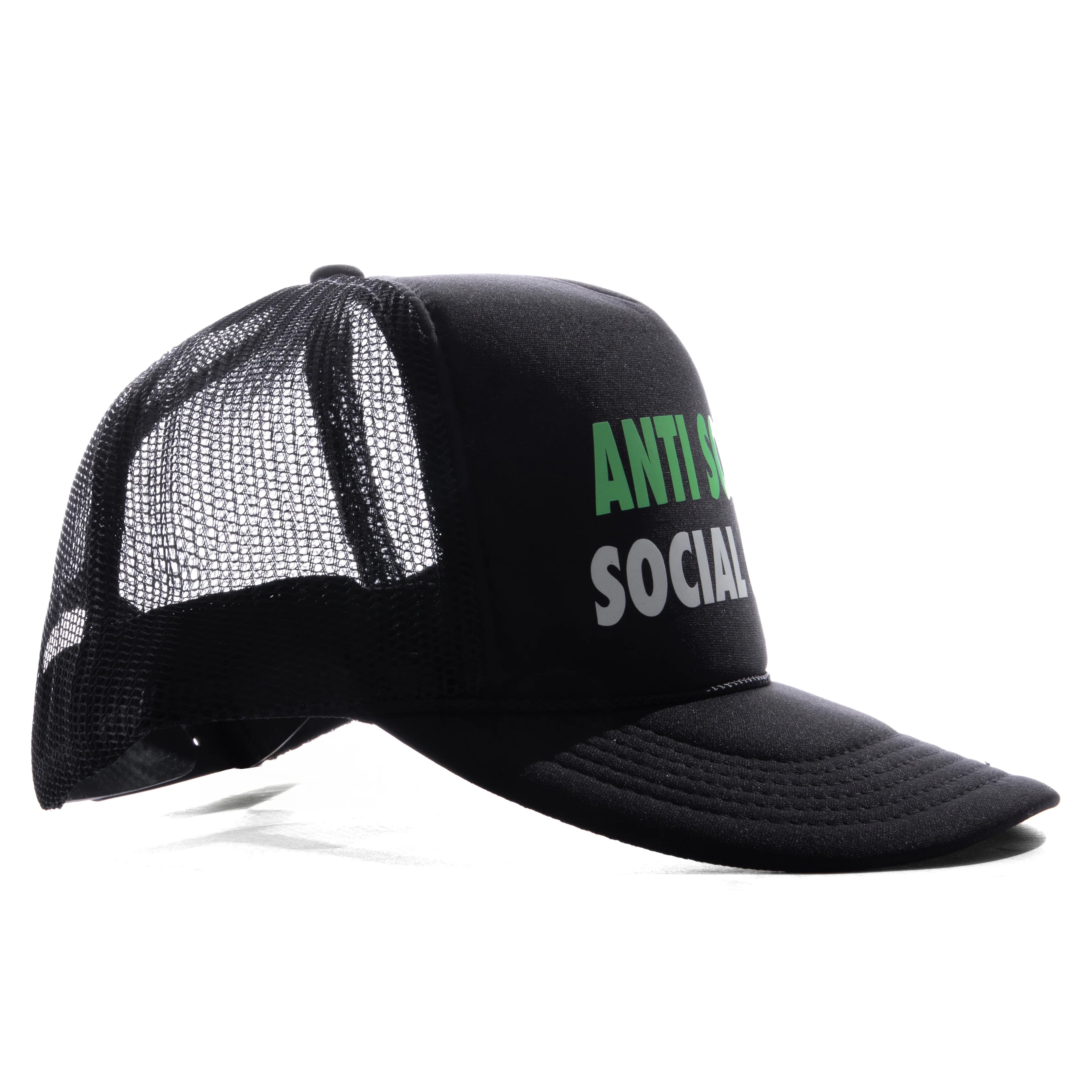 Spell Out Trucker Cap Black