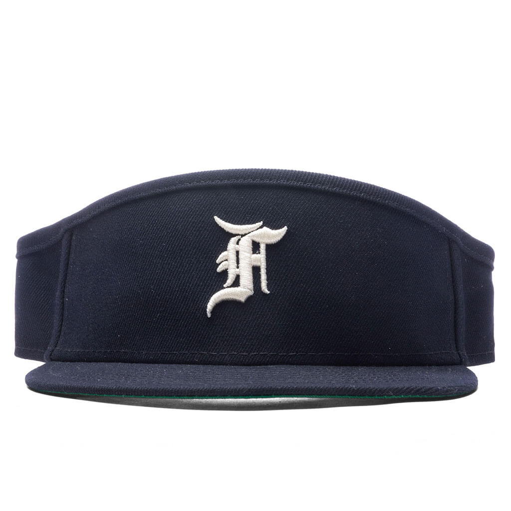 New Era x Fear of God Essentials Fitted Visor Detroit Tigers Navy