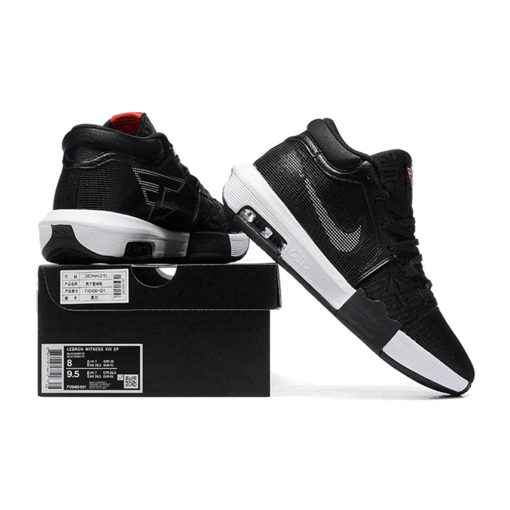 Tênis Nike Lebron Witness VIII Preto Branco