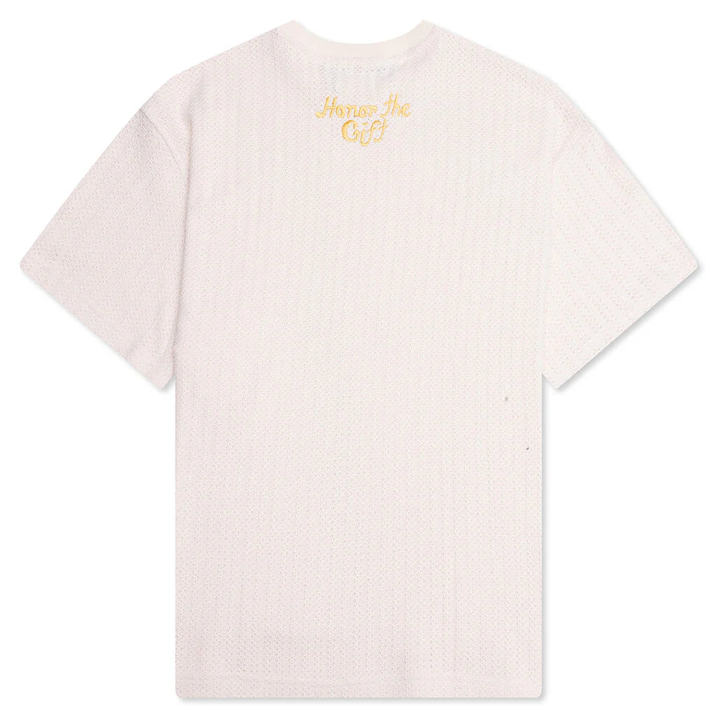 Knit Box Tee Bone