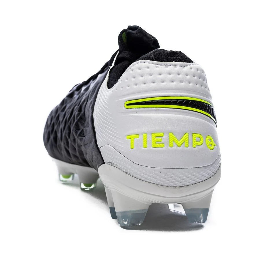 Nike Legend 8 Elite FG Firm Ground Soccer Cleats Black Black White