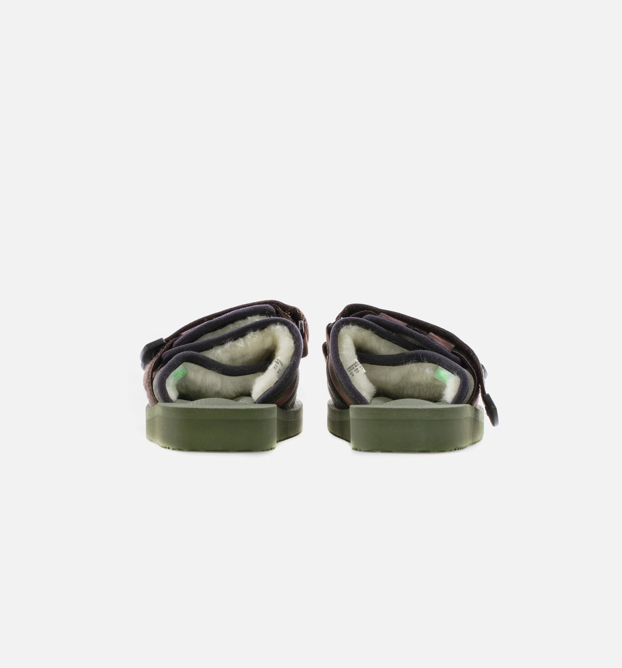 Moto Mab Slides Mens Sandals Olive Sage