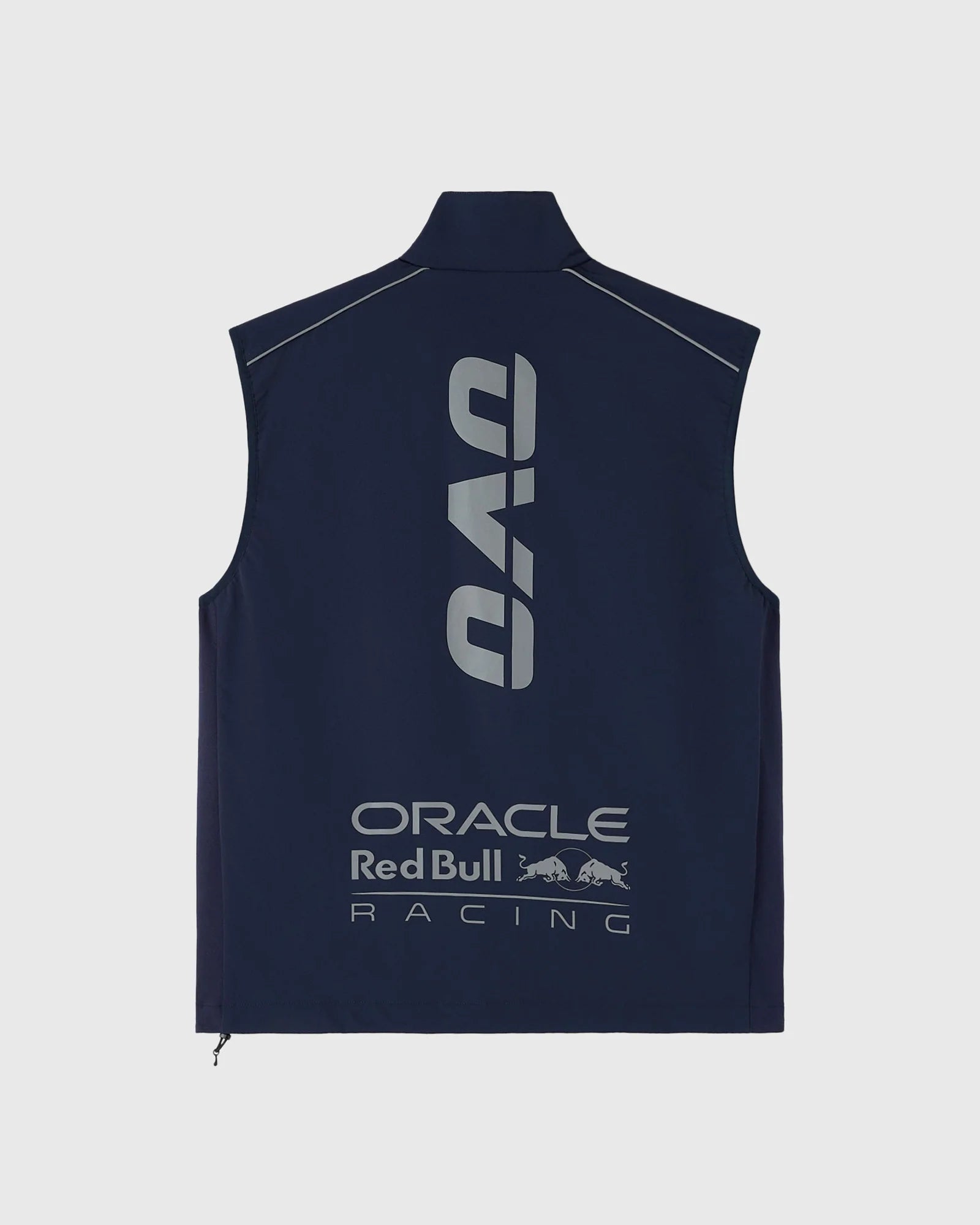 Red Bull Racing Reflective Print Nylon Vest Red Bull Navy