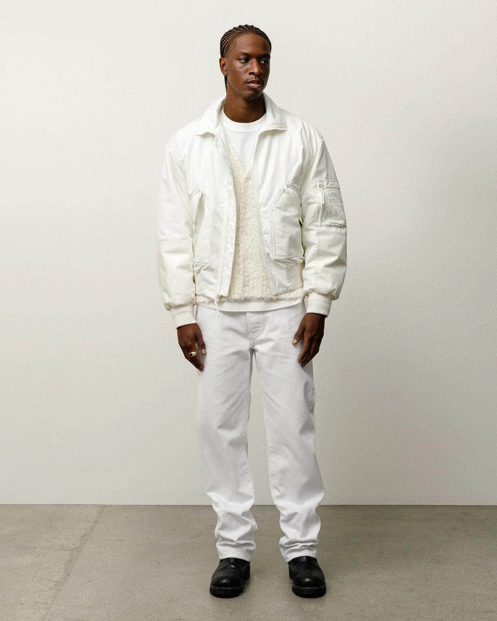 MOCK NECK FLIGHT BOMBER