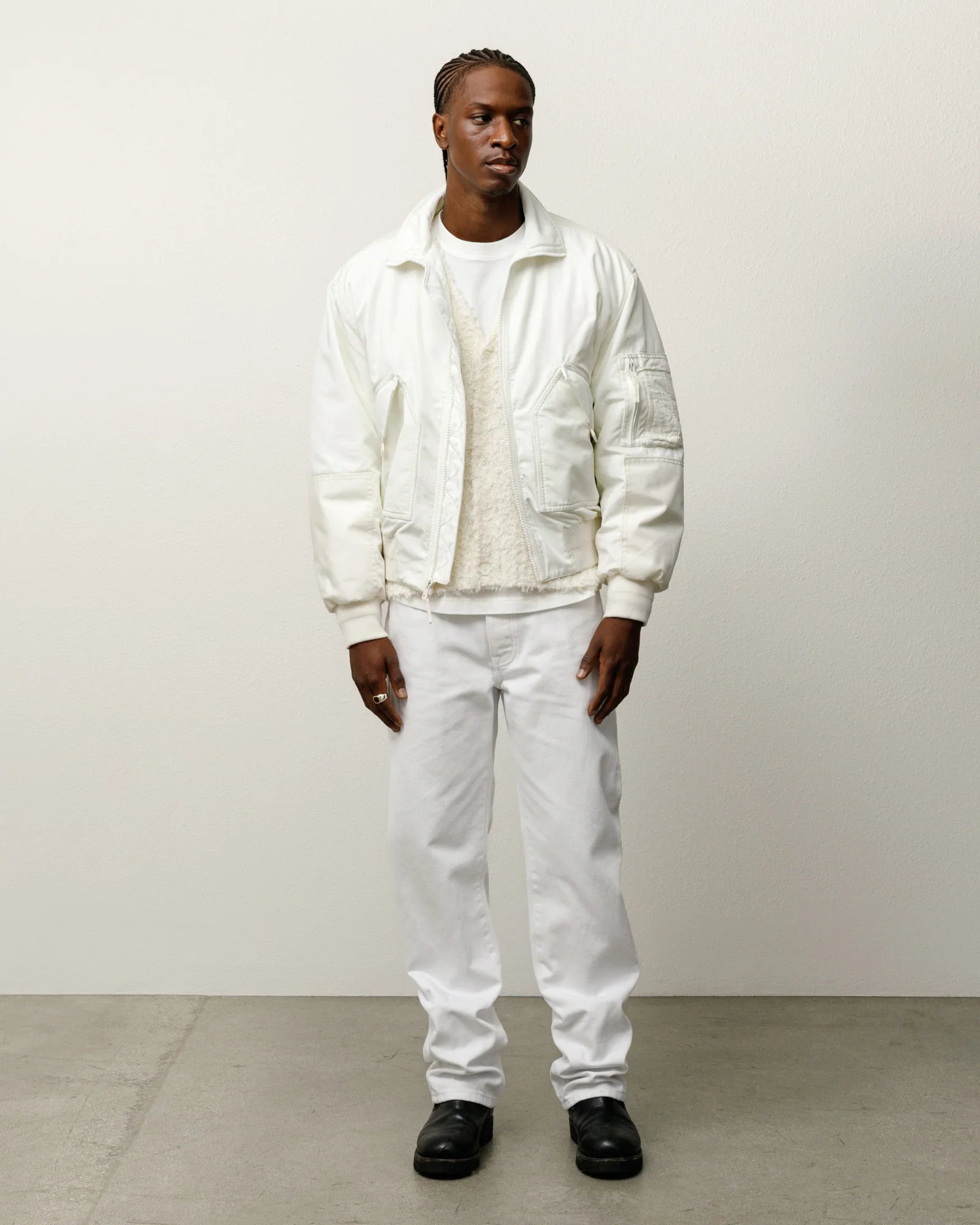 MOCK NECK FLIGHT BOMBER