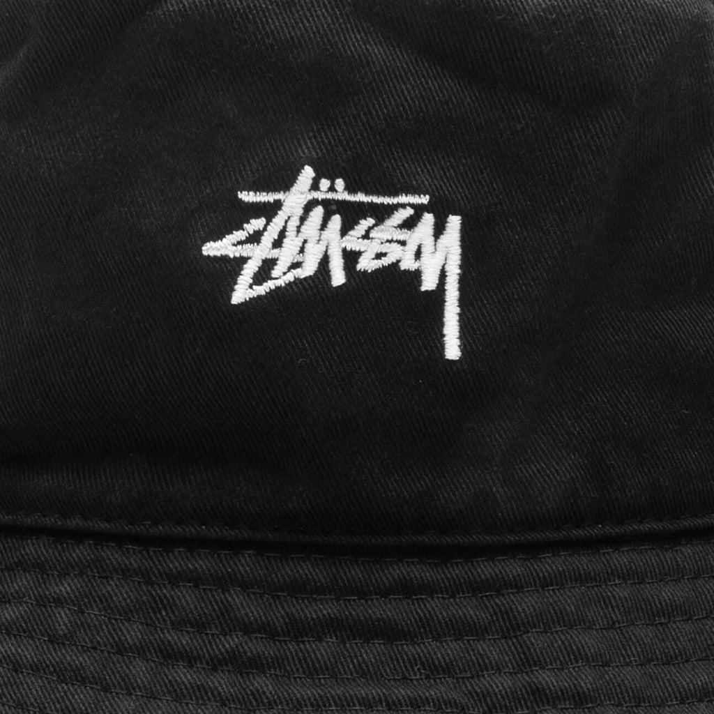 Stock Bucket Hat Black