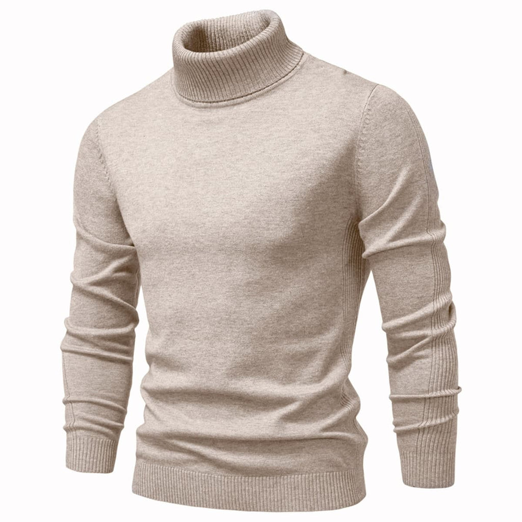 Mens Turtleneck Pullover Sweater