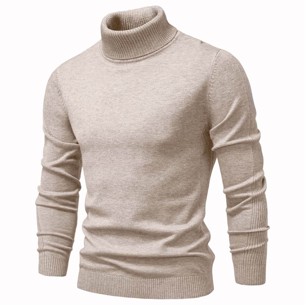 Mens Turtleneck Pullover Sweater