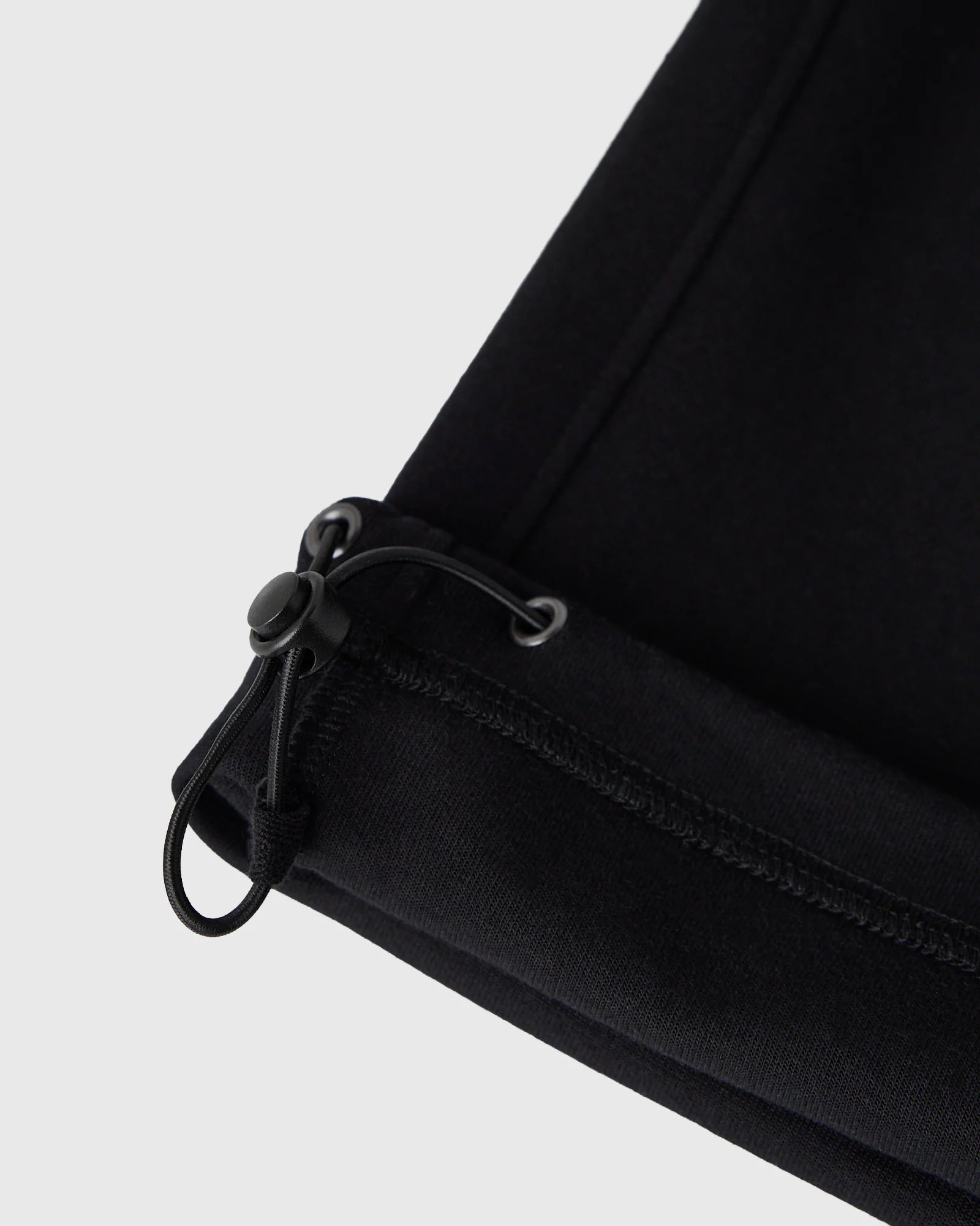 Double Knit Script Sweatpant Black