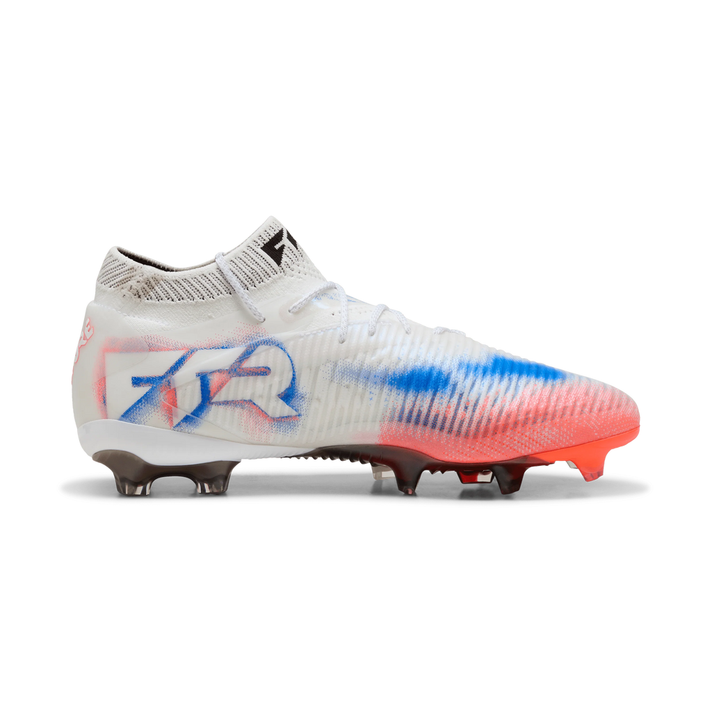 PUMA Future 8 Ultimate Firm Ground Soccer Cleats White Black