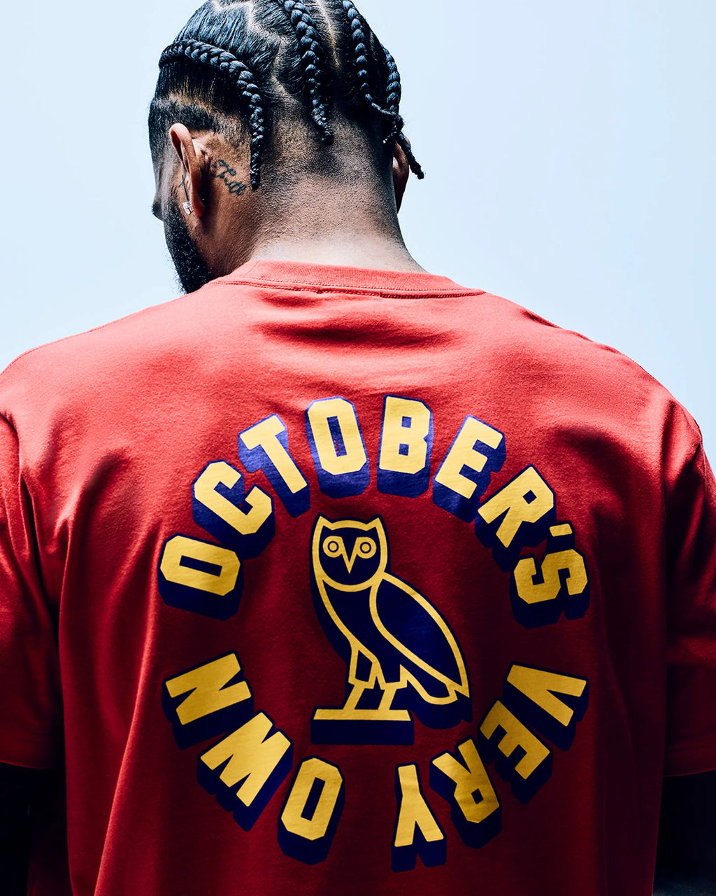 Circle Wordmark Tee Red