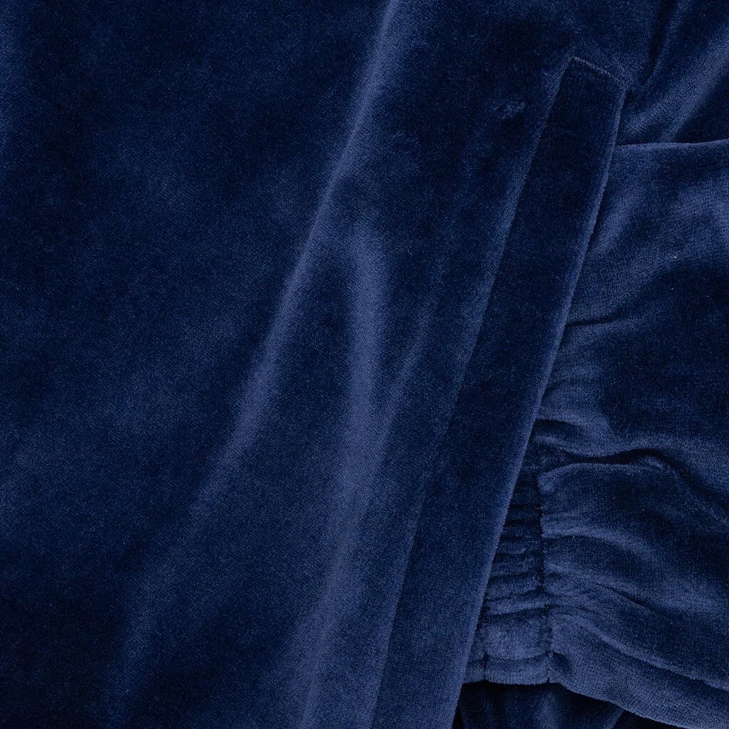 adidas Originals x Wales Bonner Velour Track Jacket Collegiate Navy