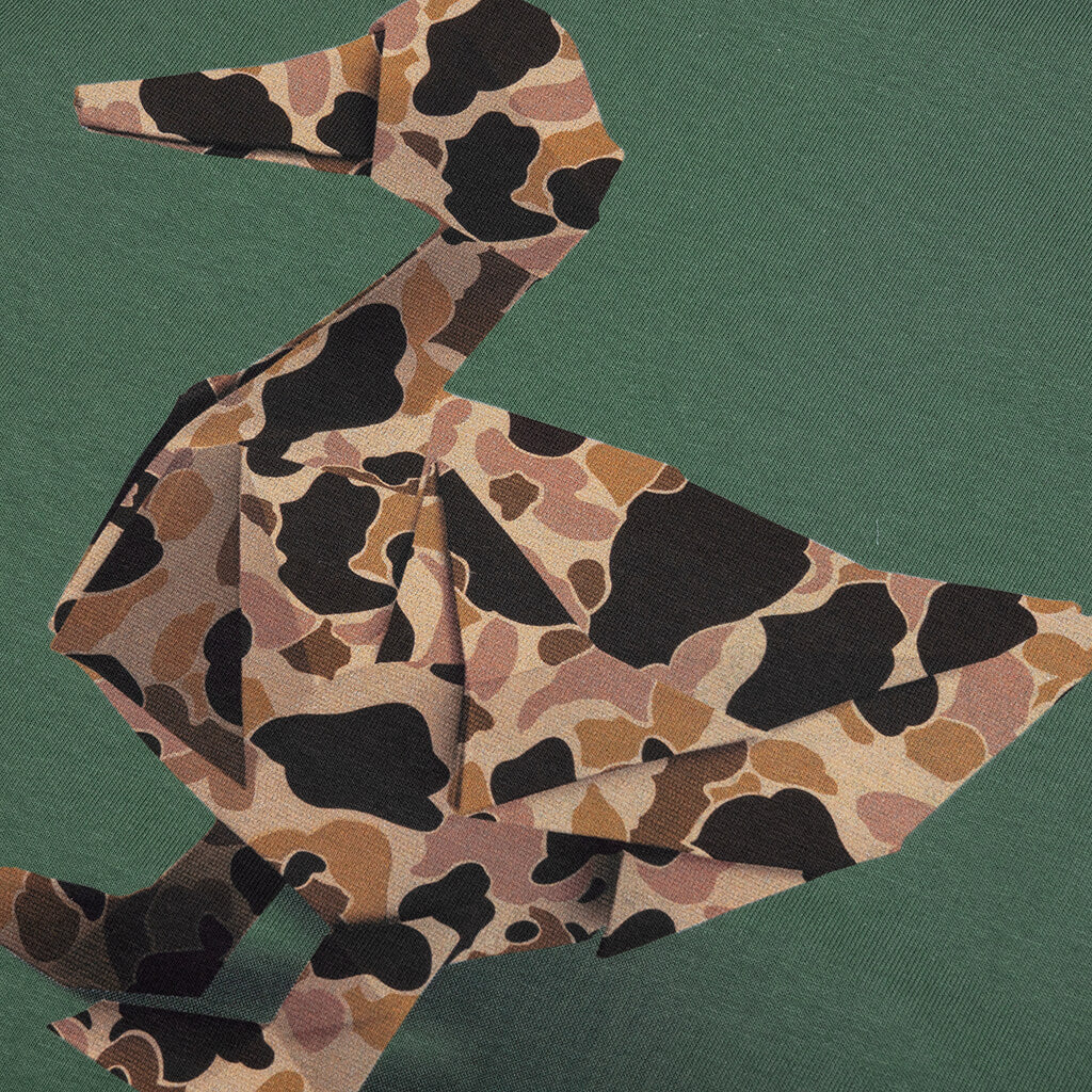 Fold Duck S S T Shirt Duck Green