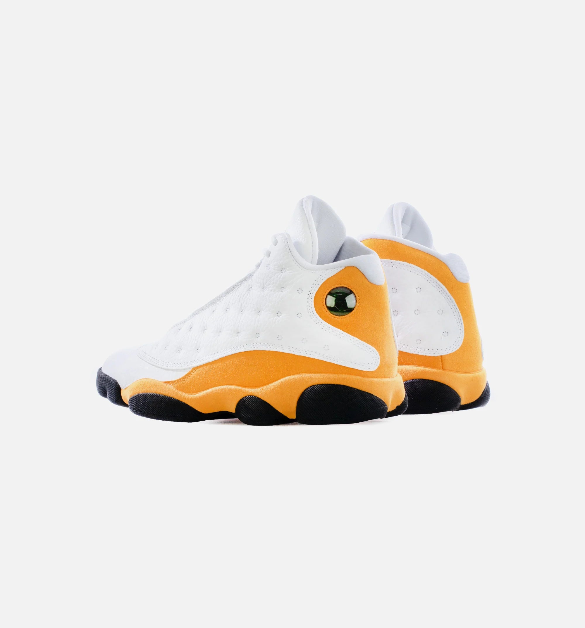 Air Jordan 13 Retro Del Sol Mens Lifestyle Shoe White Del Sol Yellow