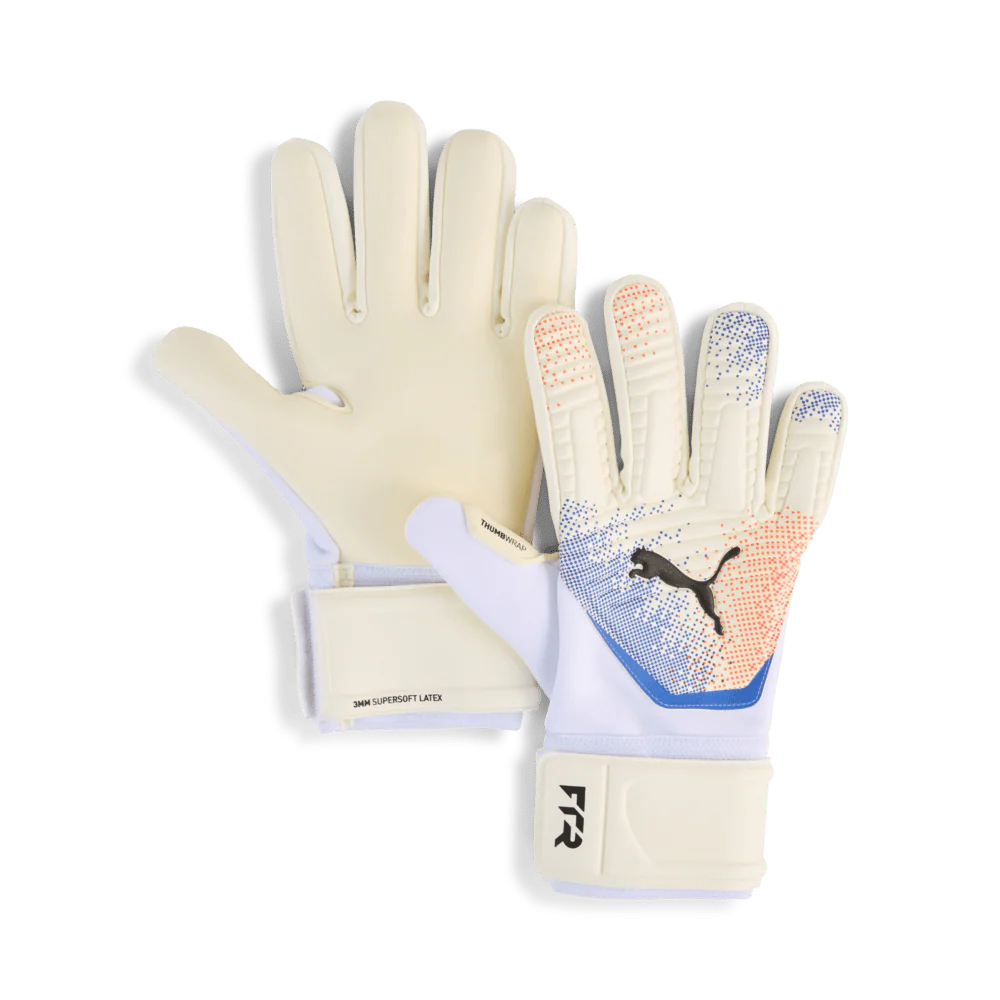 PUMA Future Match Negative Cut Goalkeeper Gloves White Red