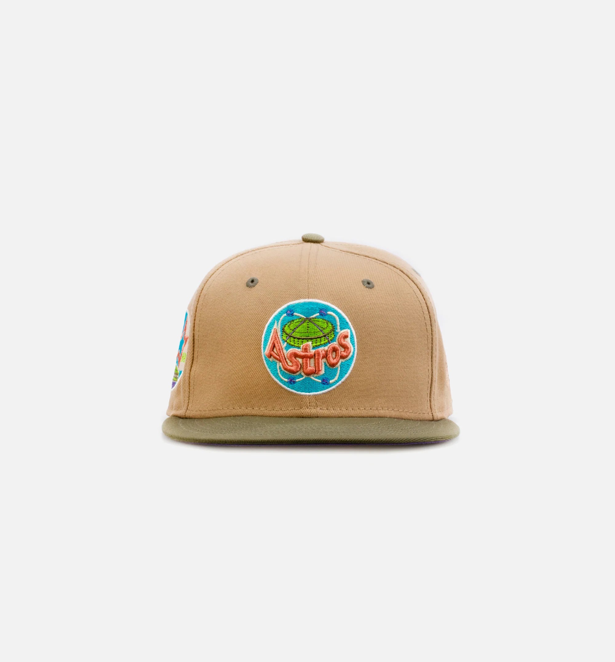 Houston Astros 59Fifty Mens Fitted Hat Beige