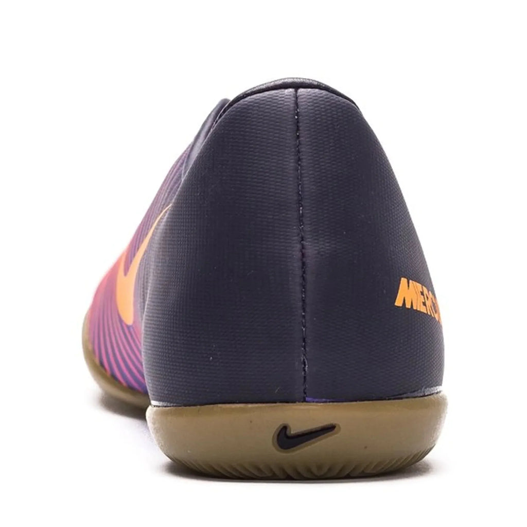 Nike Jr MercurialX Vapor XI IC Indoor Soccer Shoes Purple Orange Grape
