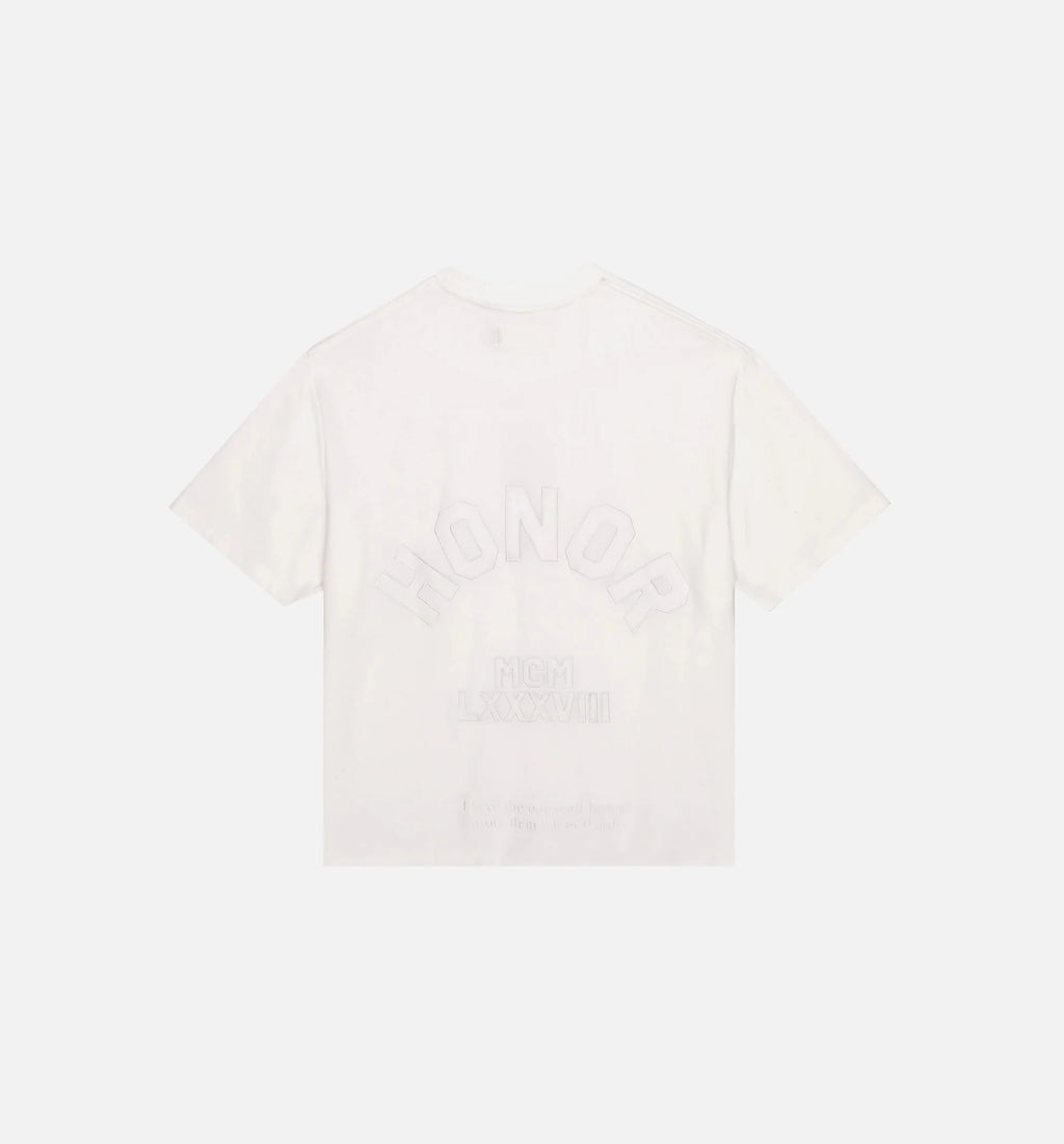 Honoree Mens Short Sleeve Shirt White