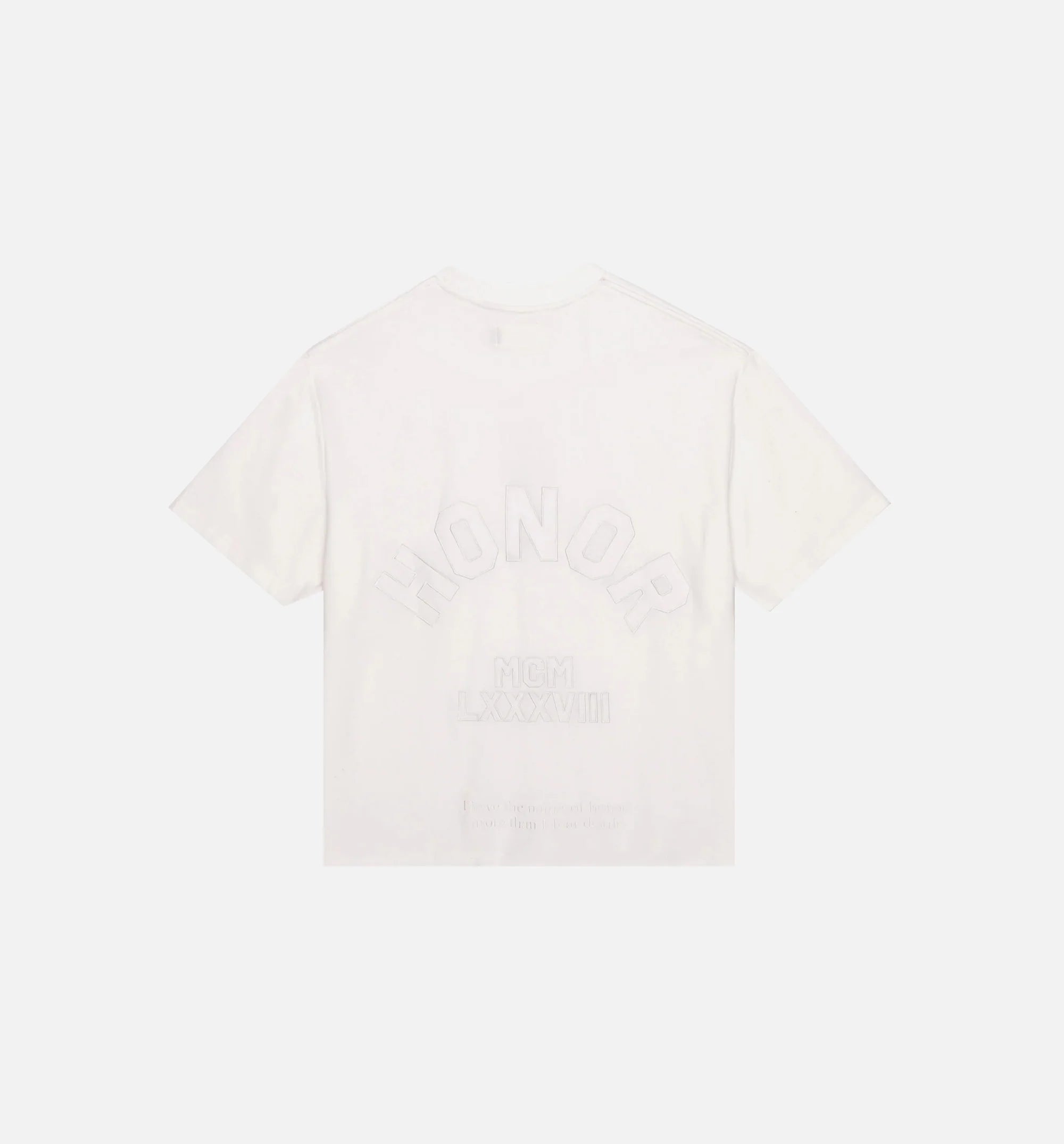 Honoree Mens Short Sleeve Shirt White