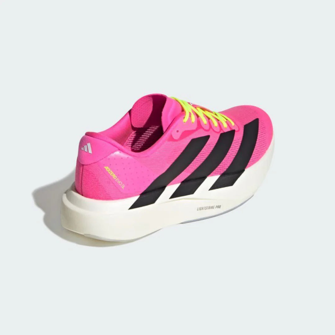 Tênis Adidas Adizero Evo SL Branco Rosa Preto