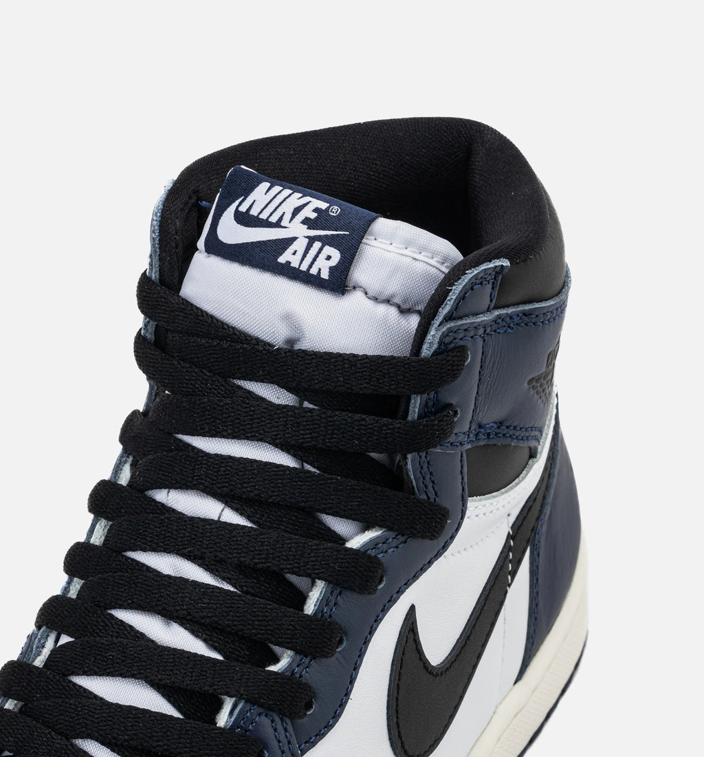 Air Jordan 1 Retro High OG Midnight Navy Mens Lifestyle Shoe Midnight Navy Black White Sail