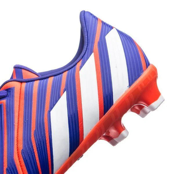 adidas Kids Predator Absolado Instinct FG Firm Ground Cleats Solar Red White Night Flash