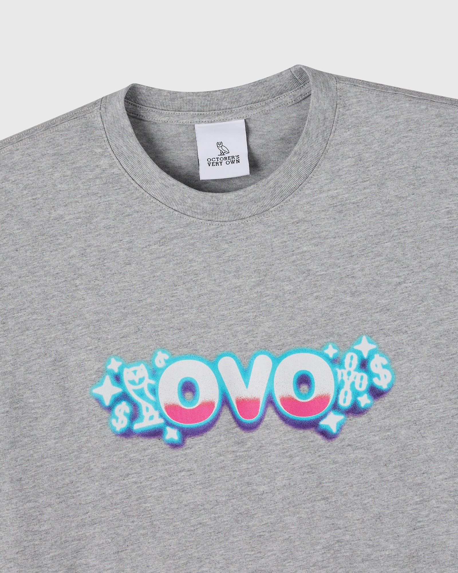 Slots Tee Heather Grey