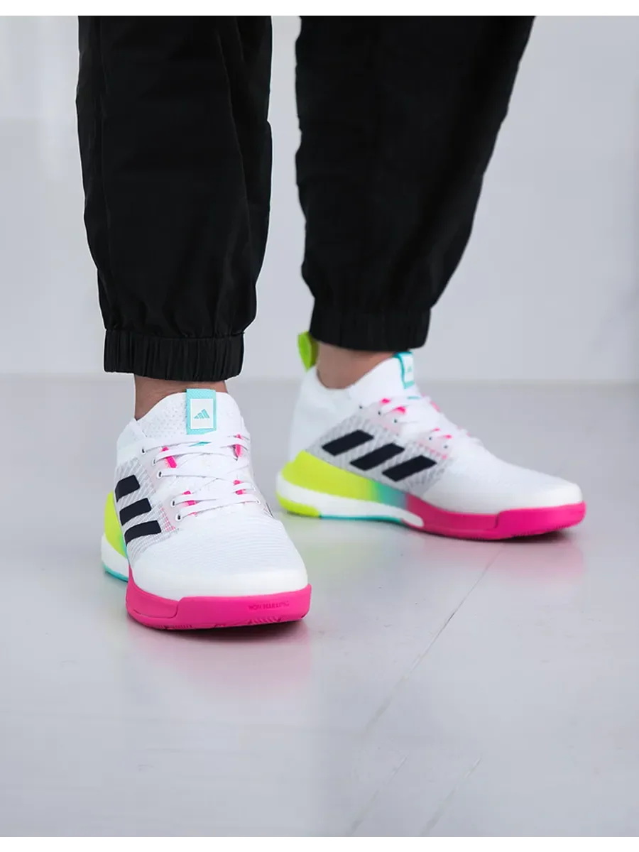 Tênis Adidas Crazyflight Mid Rosa
