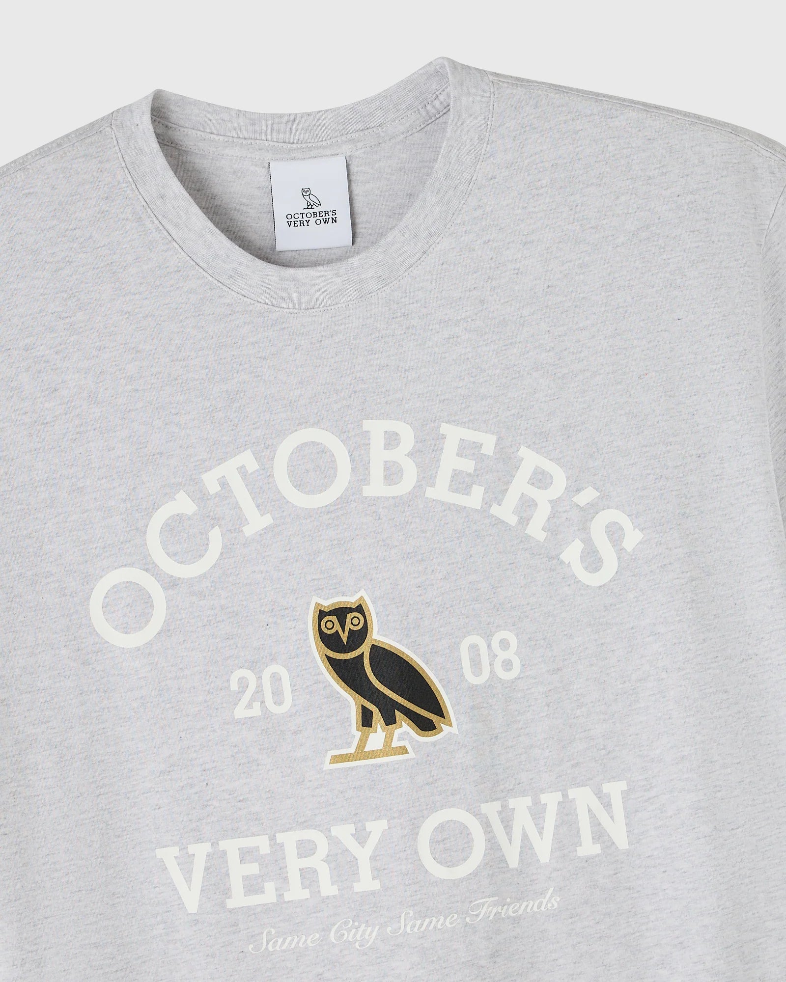 Collegiate Tee Ash Heather Grey