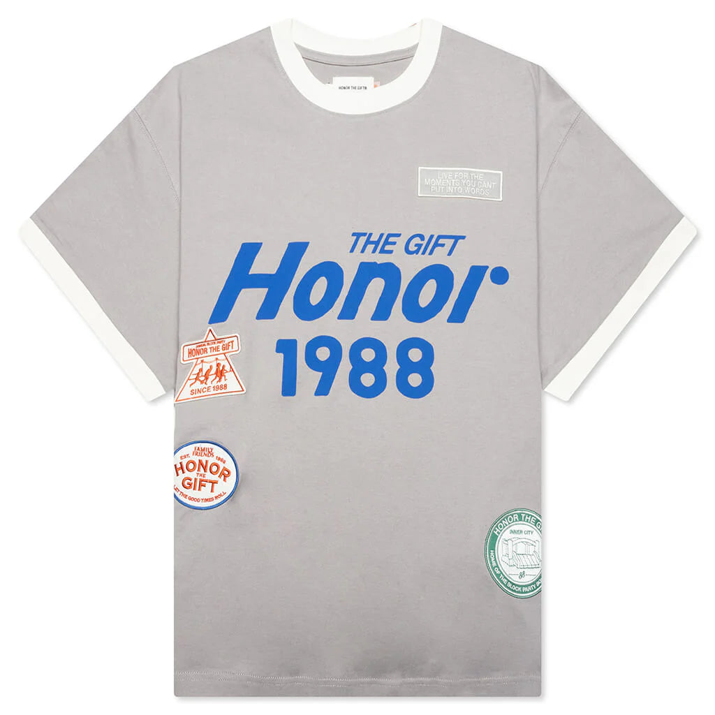 Multi Box Tee Stone