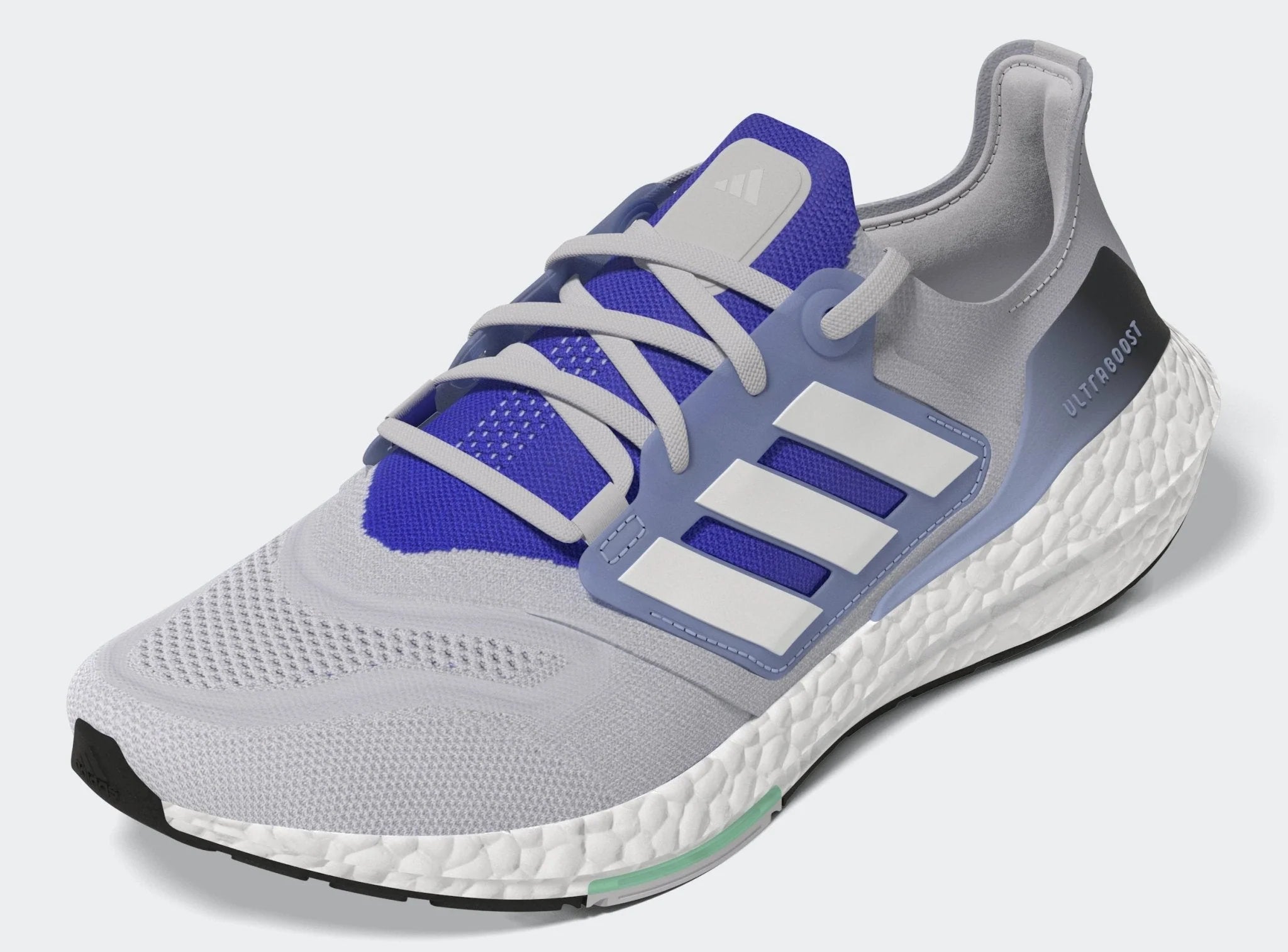 adidas Ultraboost 22 Grey White Lucid Blue