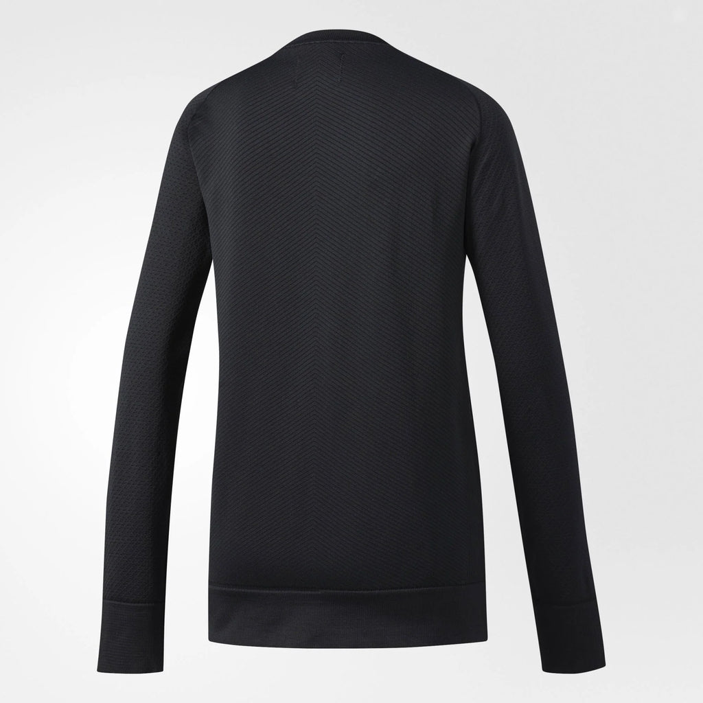 adidas Athletics X Reigning Champ Primeknit Crew Sweatshirt Womens Black