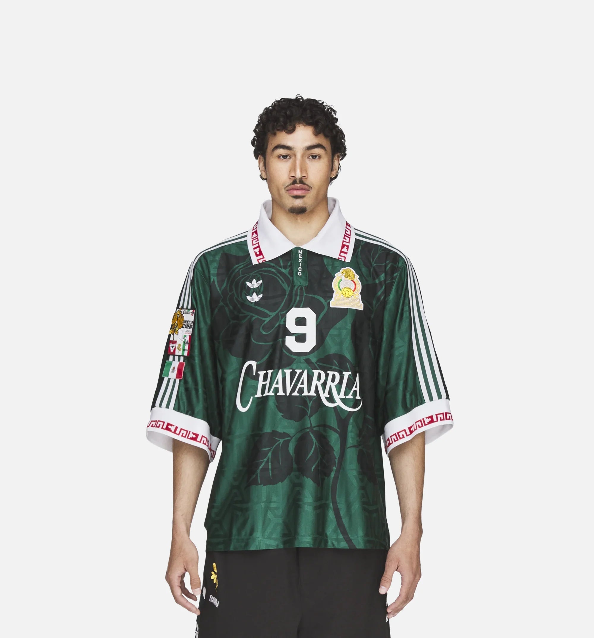 Chavarria Soccer Mens Jersey Collegiate Green