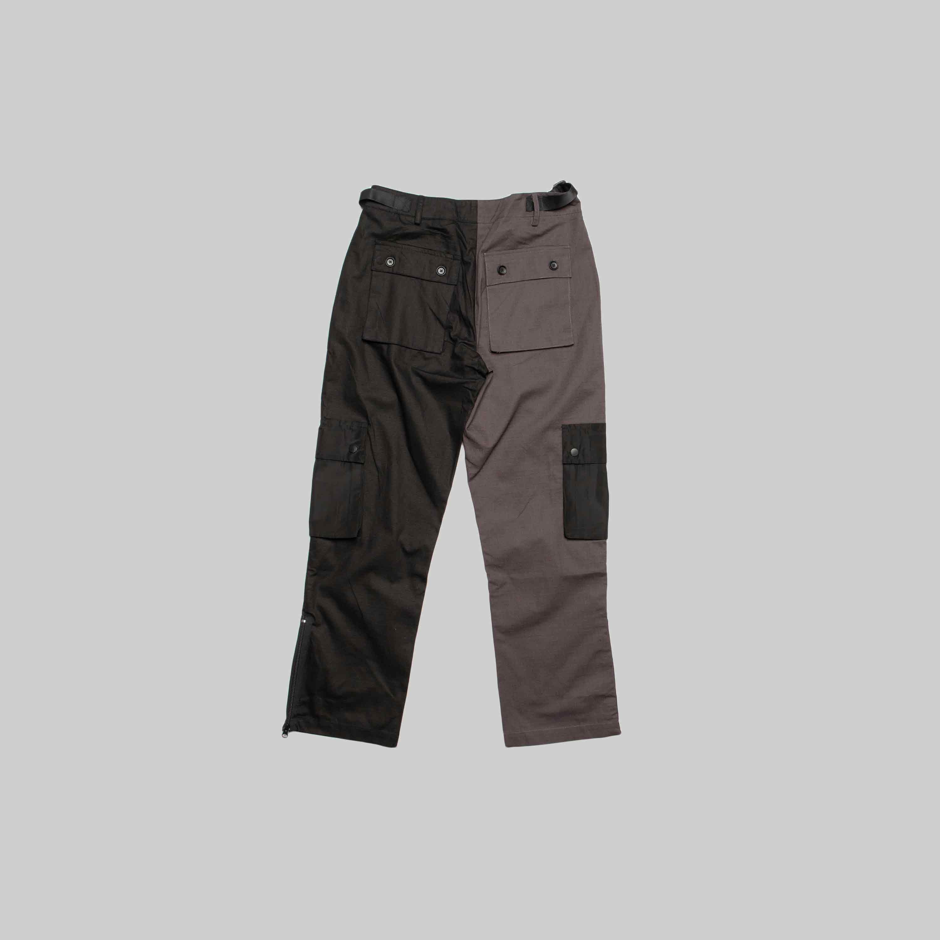 Launch 2 Tone Mens Pants Black