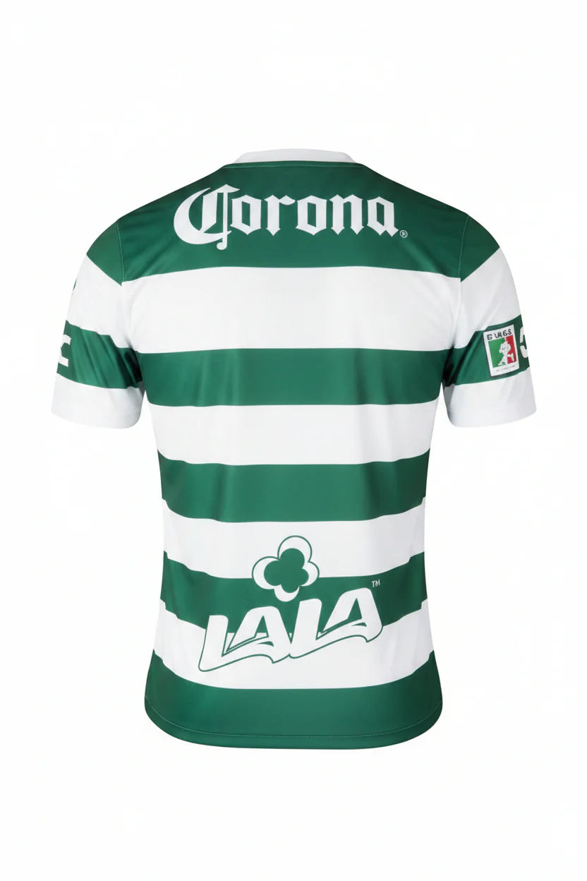 PUMA Santos Home Jersey 2012 13 White Green