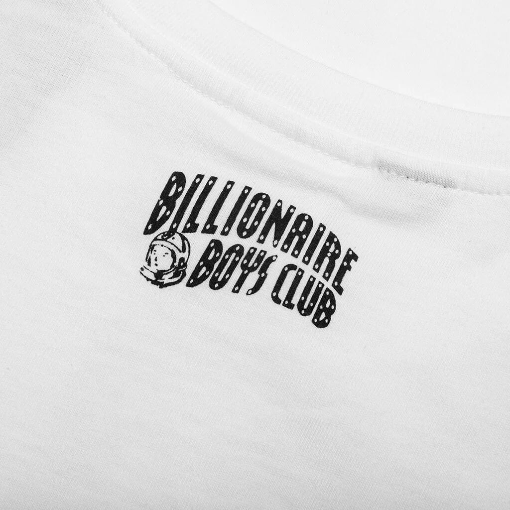 BB Peace S S Tee Oversized Fit White