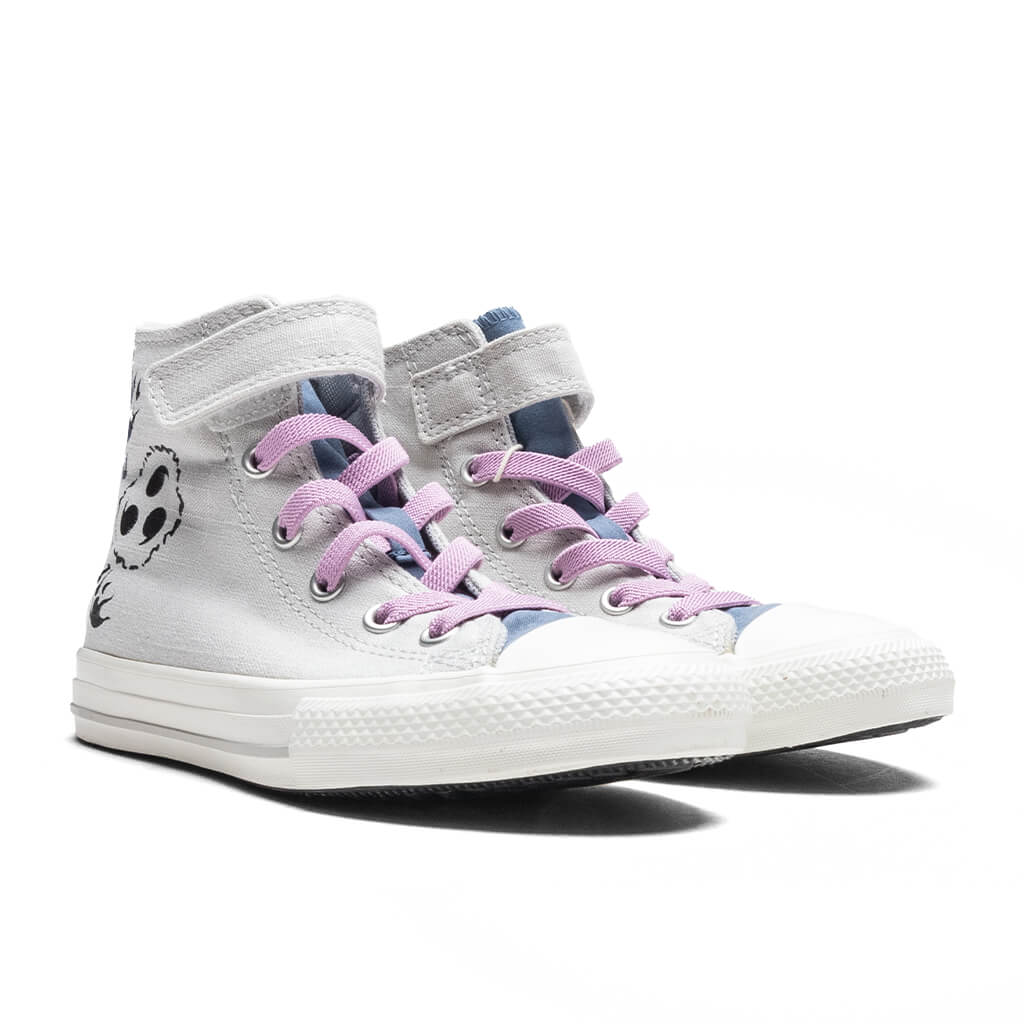 Converse x Naruto Chuck Taylor All Star 1V Hi Vintage White Fossilized Black